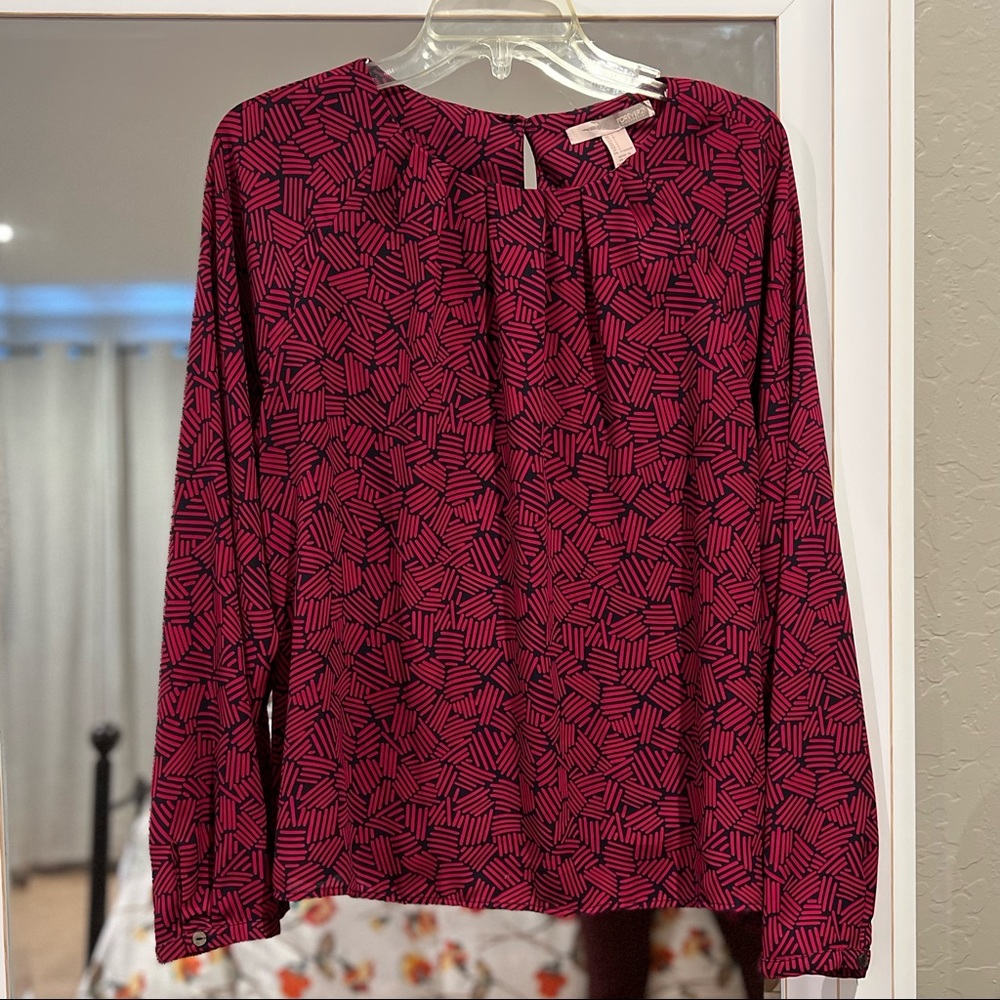 Forever 21 Career Long Sleeve Top